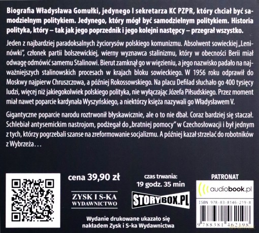Gomułka. Dyktatura ciemniaków - Piotr Gajdziński [AUDIOBOOK]