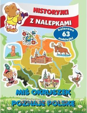 Historyjki z nalepkami. Okruszek poznaje Polskę - Anna Wiśniewska [KSIĄŻKA]