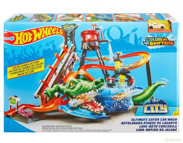 Hot Wheels Megamyjnia Atak Krokodyla