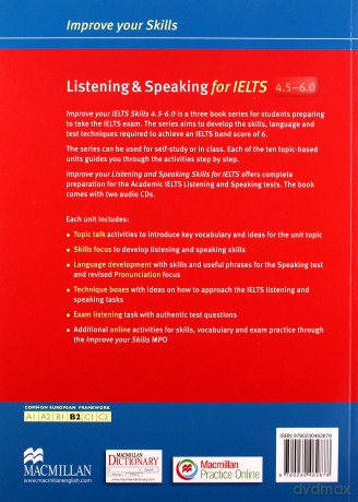 Improve your Skills: List&Spe for IELTS + key [KSIĄŻKA]