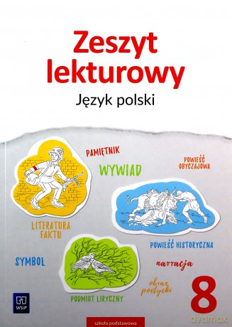 Język polski Szkoła podstawowa 8 Zeszyt lekturowy [KSIĄŻKA]