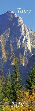 Kalendarz 2019 pasek - Tatry [KALENDARZ]