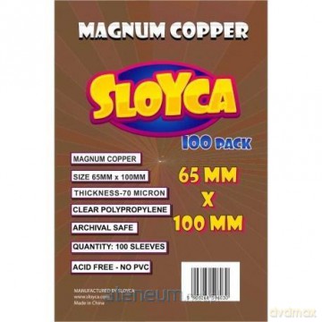 Koszulki Magnum Copper 65x100mm (100 szt) [GRA]