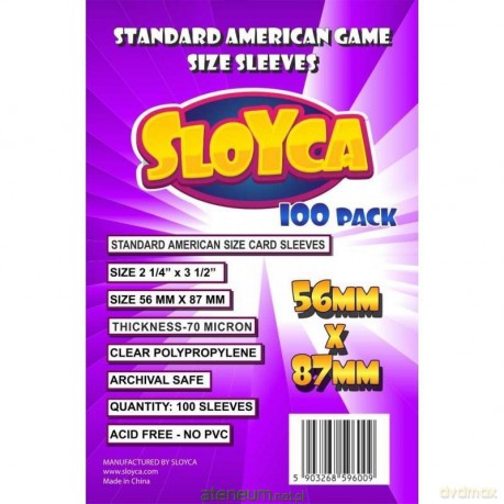 Koszulki Standard American 56x87mm (100 szt) [GRA]