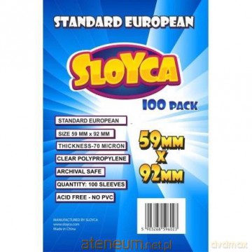 Koszulki Standard European 59x92mm (100 szt) [GRA]
