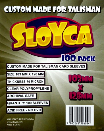 Koszulki Talisman 103x128mm (100 szt) [GRA]