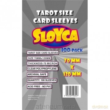 Koszulki Tarot 70x120mm (100 szt) [GRA]