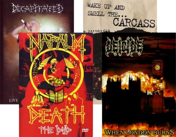 Death Metal Live [4DVD]