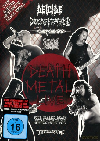 Death Metal Live [4DVD]