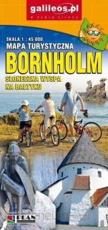 Mapa turystyczna - Bornholm 1:45 000