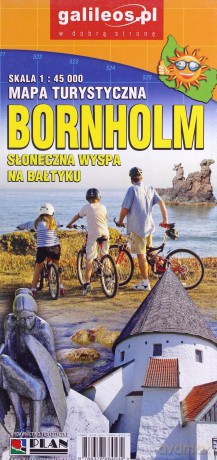 Mapa turystyczna - Bornholm 1:45 000