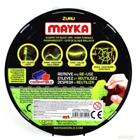 Mayka Klockomania - taśma 2m świecąca w ciemności [GRA]
