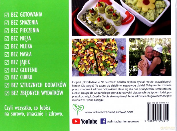 Na surowo. 100 przepisów - Agnieszka Juncewicz, Mariusz Budrowski [KSIĄŻKA]