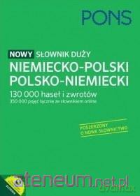 Nowy słownik duży niemiecko-polsko-niemiecki [KSIĄŻKA]
