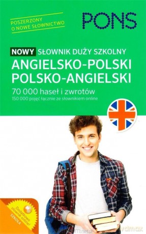 Nowy słownik duży szkolny angielsko-polsko-angielski [KSIĄŻKA]
