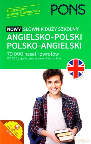 Nowy słownik duży szkolny angielsko-polsko-angielski [KSIĄŻKA]