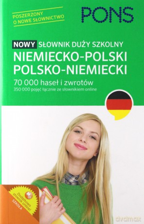 Nowy słownik duży szkolny niemiecko-polsko-niemiecki [KSIĄŻKA]