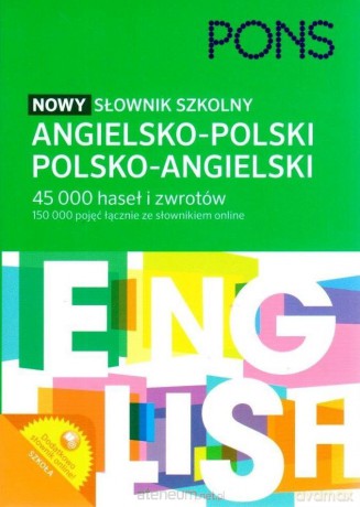 Nowy słownik szkolny angielsko-polsko-angielski [KSIĄŻKA]