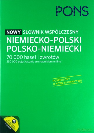 Nowy słownik współczesny niemiecko-polsko-niemiecki [KSIĄŻKA]