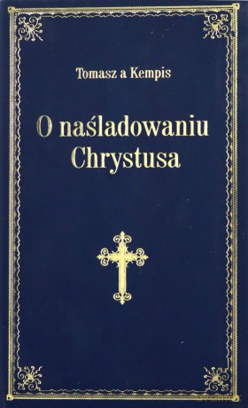 O naśladowaniu Chrystusa - granat - Tomasz Kempis [KSIĄŻKA]