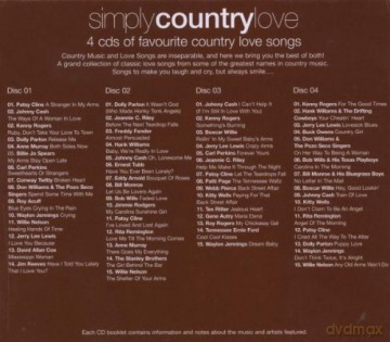 Various Artists: Simply Country Love [4CD]