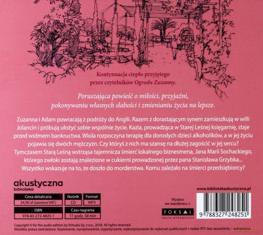 Ogród Zuzanny (Tom 2) Odważ się kochać - Justyna Bednarek, Jagna Kaczanowska [AUDIOBOOK]