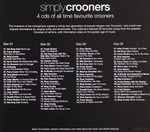 Various Artists: Simply Crooners [4CD]