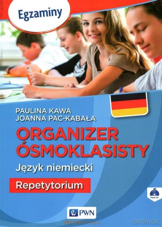 Organizer Ósmoklasisty. Język niemiecki. Repetytorium [KSIĄŻKA]