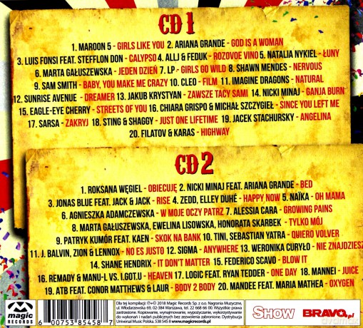 Bravo Hits Jesień 2018 [2CD]