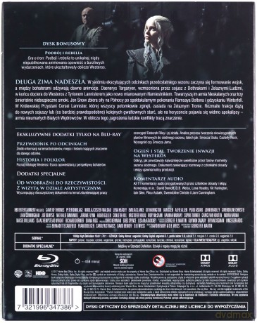 Gra o Tron Sezon 7 [4xBlu-Ray]