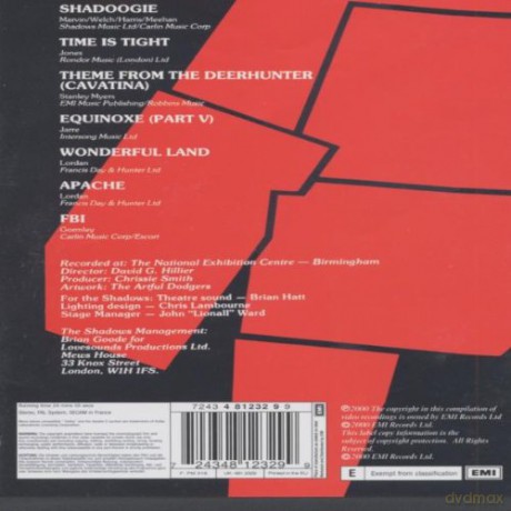 The Shadows: The Shadows Live [DVD]