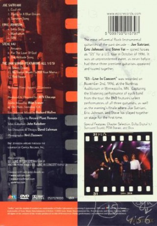 G3: Live In Concert [DVD]
