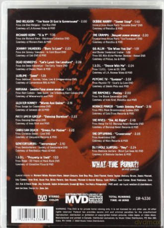 What the Punk: An Mvd Sampler [DVD]