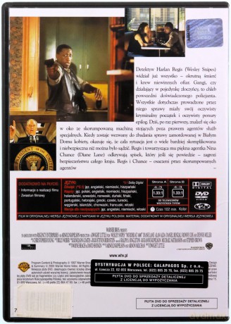 Morderstwo w Białym Domu [DVD]