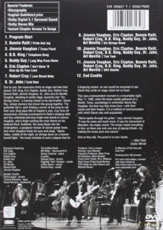 Tribute To Stevie Ray Vaughan [DVD]