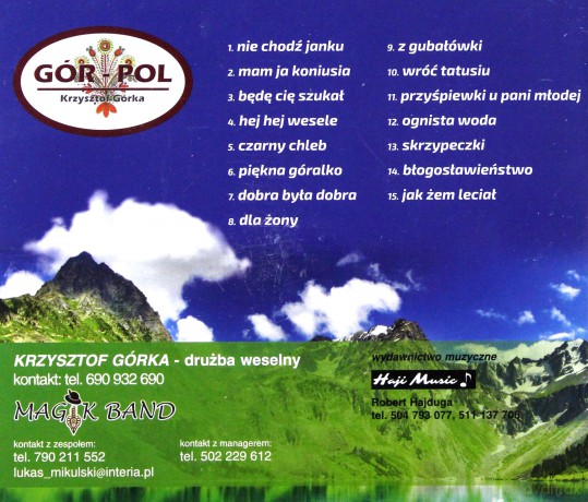 Krzysztof Górka: Dla żony [CD]