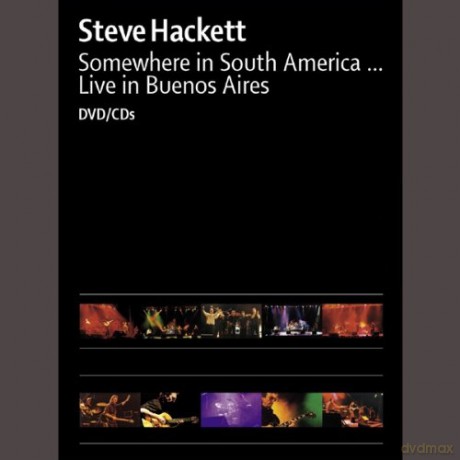 Steve Hackett: Somewhere In South America [DVD]+[2CD]