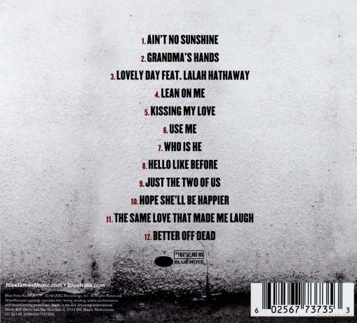 Jose James: Lean On Me [CD]