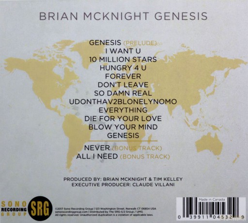 Brian McKnight: Genesis (digipack) [CD]