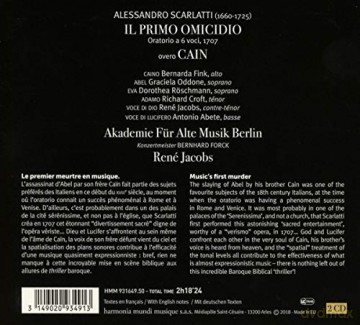 Alessandro Scarlatti: Il primo omicidio [2CD]