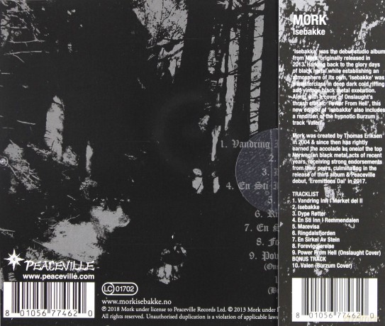 Mork: Isebakke [CD]