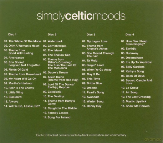 Various Artists: Simply Celtic Moods [4CD]