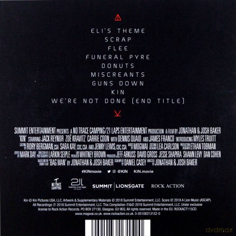 KIN soundtrack (Mogwai) [CD]