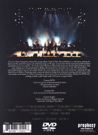 Green Carnation: Last Day Of Darkness [CD]+[DVD]