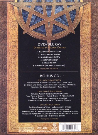 Moonspell: Lisboa Under The Spell [BOX] [Blu-Ray]+[DVD]+[3CD]