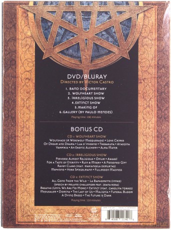 Moonspell: Lisboa Under The Spell [BOX] [Blu-Ray]+[DVD]+[3CD]