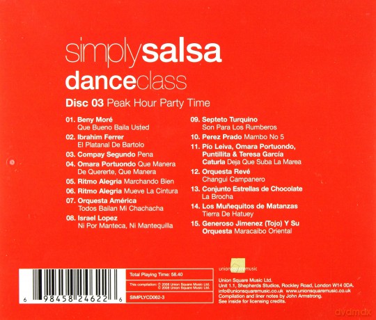 Simply Salsa Dance Class [4CD]