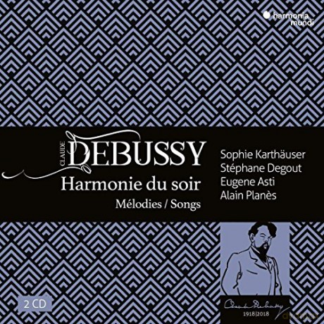Debussy: Melodies Karthauser Degout Asti Planes (digipack) [2CD]