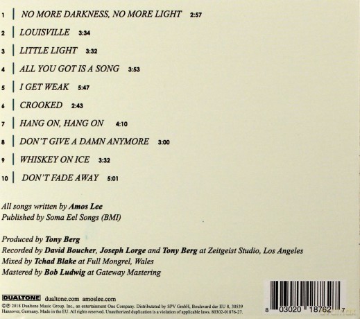 Amos Lee: My New Moon  [CD]