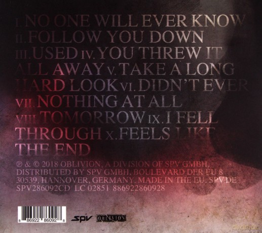 Sulpher: No One Will Ever Know (digipack) [CD]